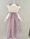 The little Ox zodiac doll hand towel is super absorbent and penetrates the kitchen and bathroom decoration details Picture
